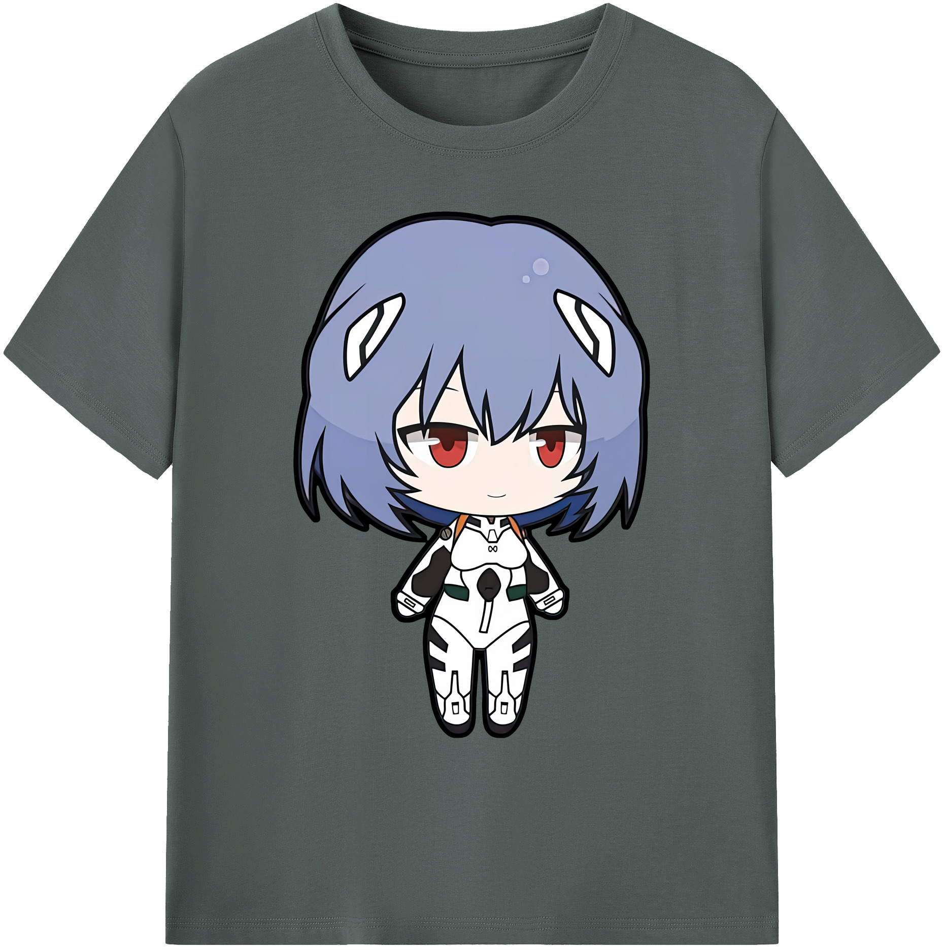（画像用） EVA 新世紀エヴァンゲリオン 綿100％ メンズ半袖Tシャツ｜肌触りやわらか＆通気性